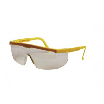 Yellow Frame Safety Glass Clear glasses