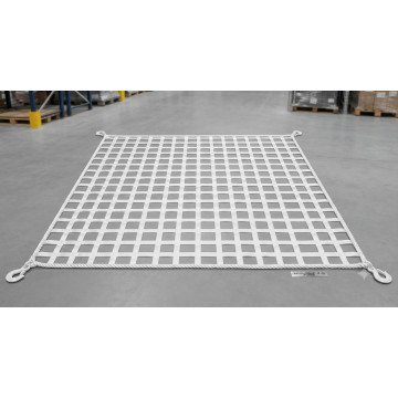 3m x 3m PP Cargo Net – Heavy-Duty Polypropylene Load Restraint Net with Reinforced Rope Border & Hooks