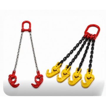 Chain Sling for Drums – G8 6mm × 1m       (2 Hooks or 4 Hooks)