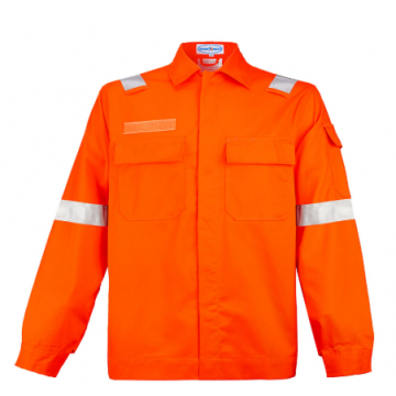 FIRE RETARDANT JACKET with REFLECTIVE TAPE