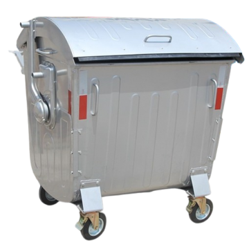 1100 LTR STEEL GARBAGE CONTAINER W1380 x D980 x H1450