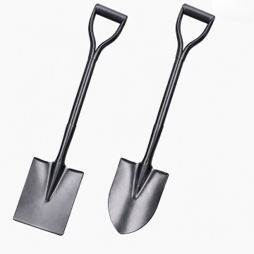Galvanised Steel Square & Round Point Shovel with D-Handle – Lightweight Heavy-Duty Digging Shovel 1.45kg Galvanised Steel Square & Round Point Shovel with D-Handle – Lightweight Heavy-Duty Digging Shovel 1.45kg