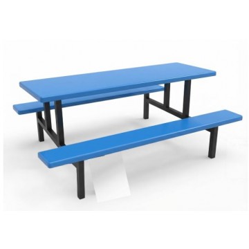 6-Pax Fixed Picnic Canteen Table Set with Two Benches (180cm)