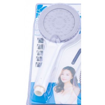 Showerhead Spiral with white handle