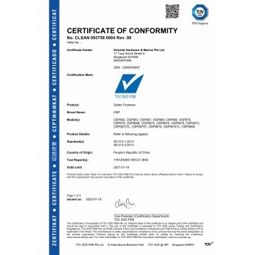 Safety Shoe High Cut