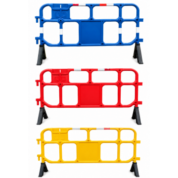 Plastic Tubular Safety Barrier 1600 × 1000mm – Heavy-Duty Crowd and Traffic Control Barrier Plastic Tubular Safety Barrier 1600 × 1000mm – Heavy-Duty Crowd and Traffic Control Barrier