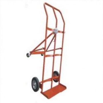 TROLLEY 2 GAS CYLINDER - DOUBLE (4 FOOTS) 4 WHEELS