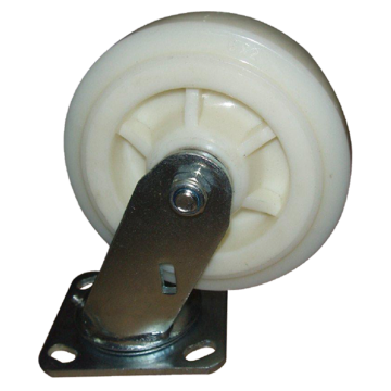 Heavy Duty Caster Wheel, White 4"S